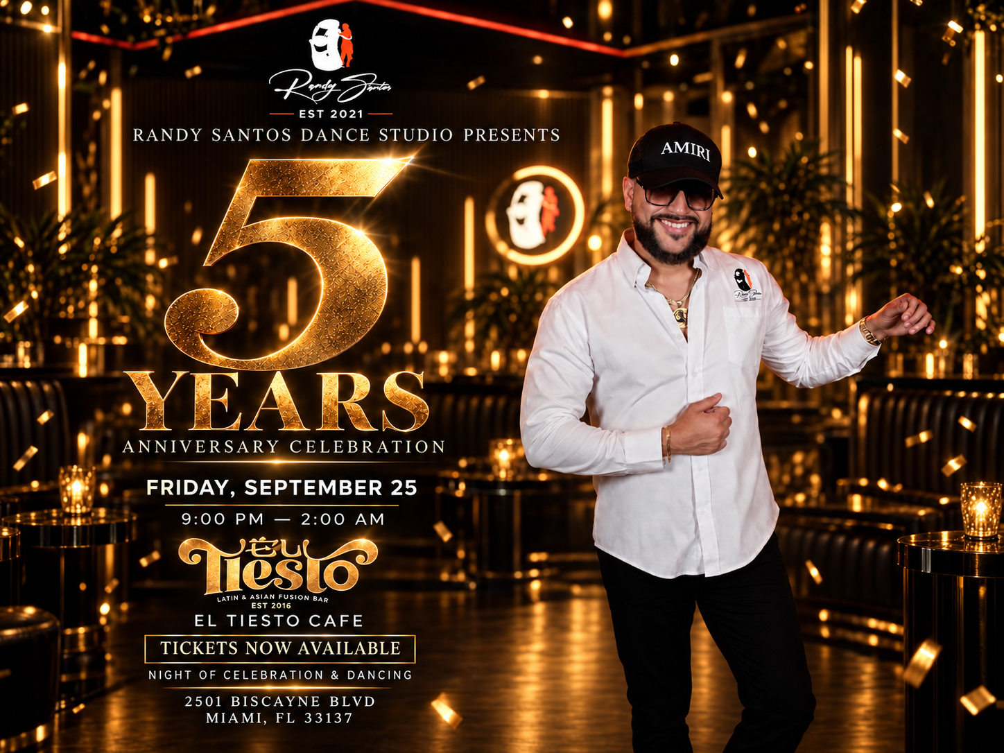Randy Santos 5 years Anniversary ✨💃