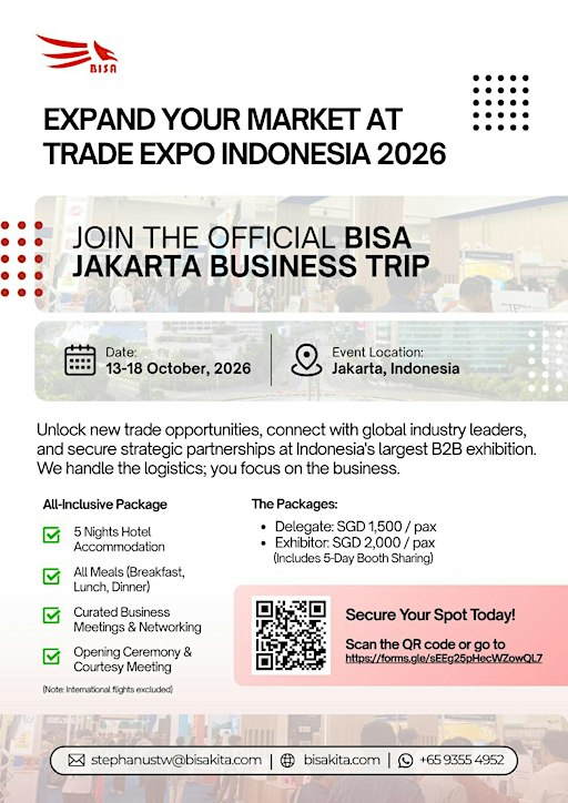 Jakarta Business Trip - Trade Expo Indonesia 2026