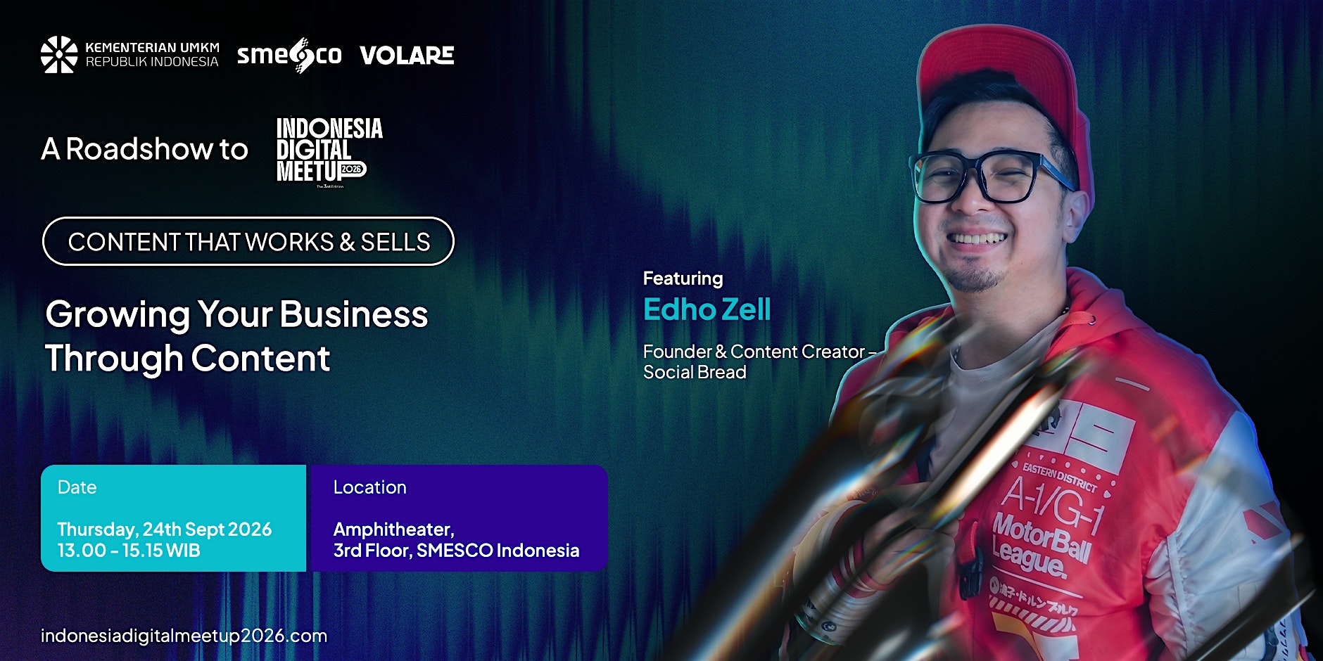 Indonesia Digital Meetup 2026: Roadshow #2 - Content That Works & Sells