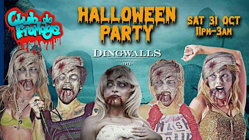 Club de Fromage Halloween Party, Sat 31st October, 11pm-3am (18+)