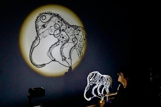 The Luna Park Elephant A Shadow Theatre Performance by Diane Matyas