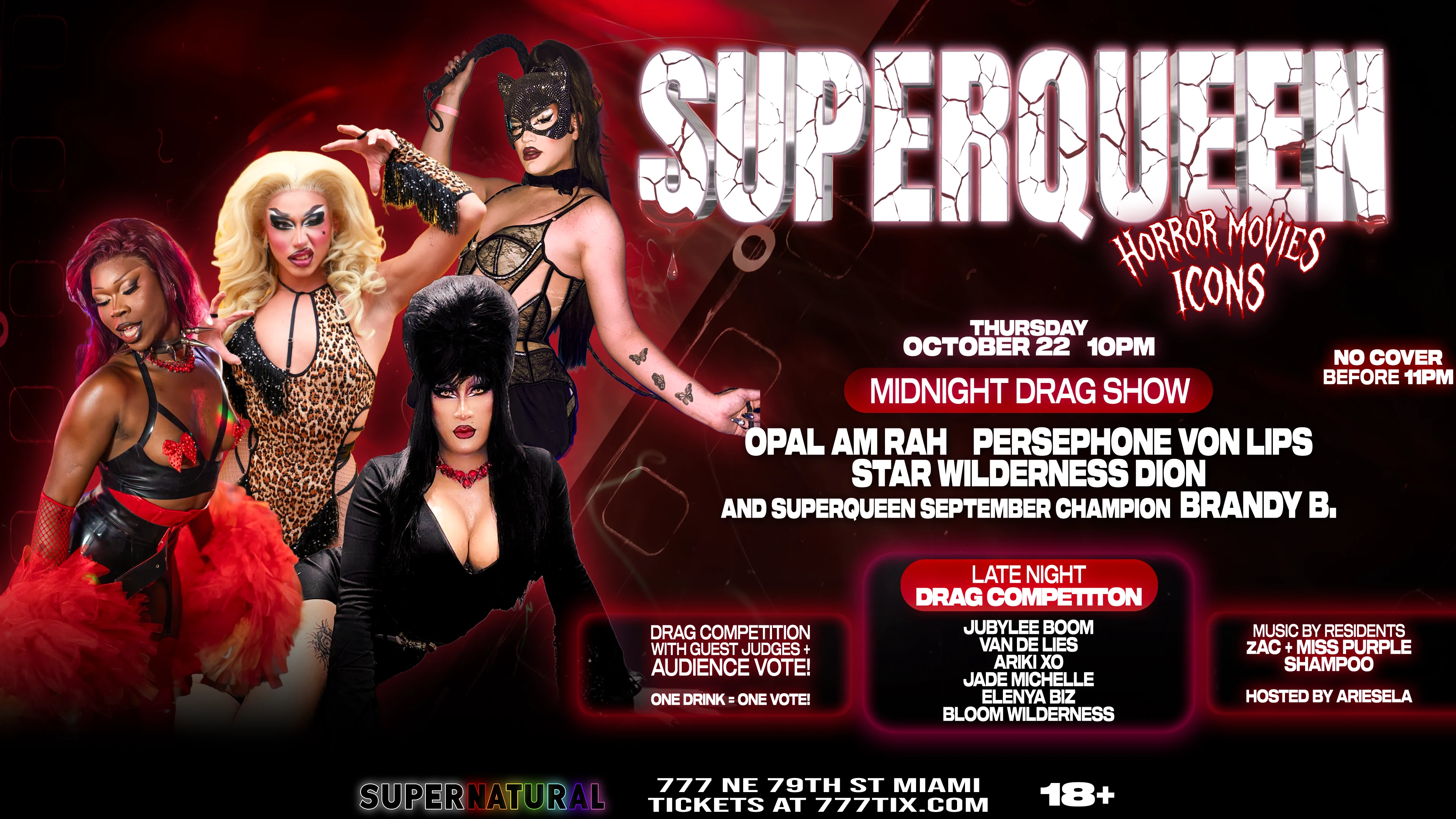 Superqueen: Horror Movie Icons (18+)