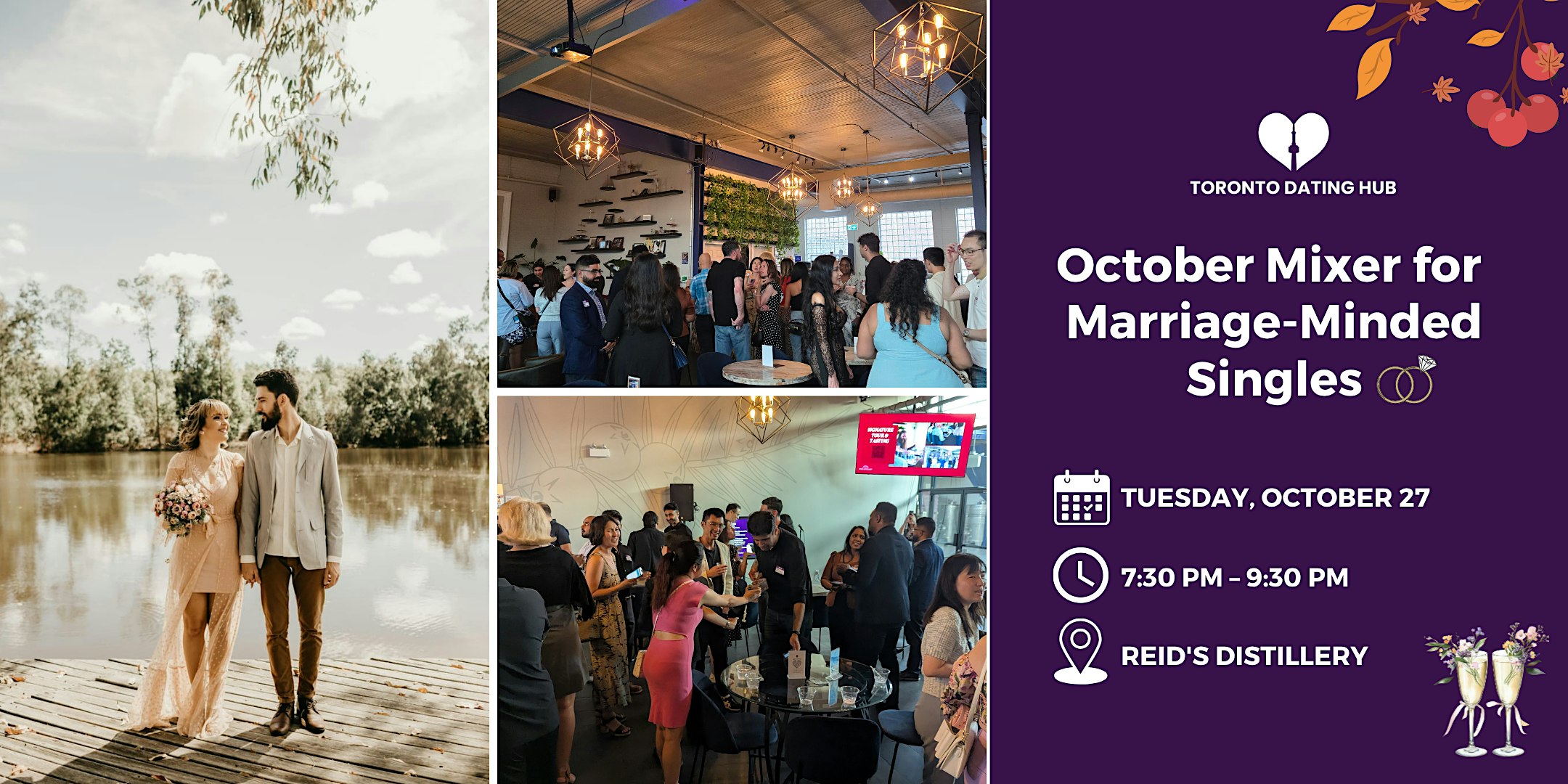 Toronto Dating Hub October Mixer for Marriage-Minded Singles