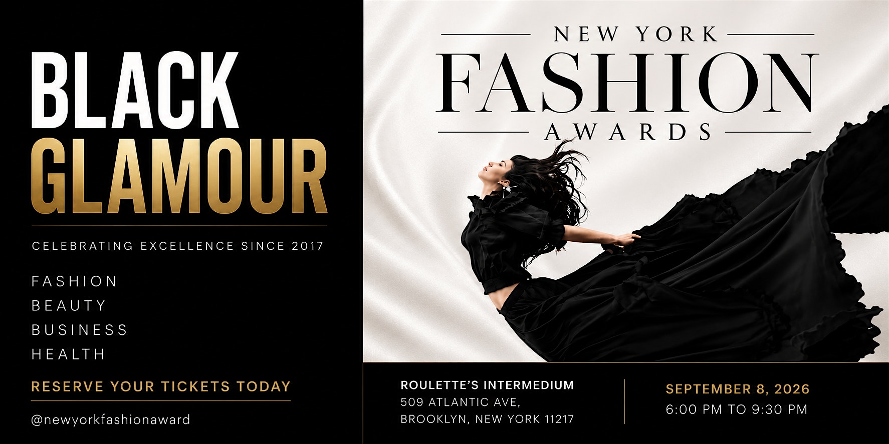 New York Fashion Awards 2026 | Black Glamour