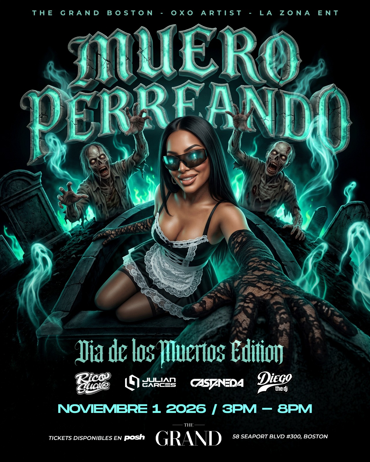 MUERO PERREANDO - DIA DE LOS MUERTOS DAY PARTY