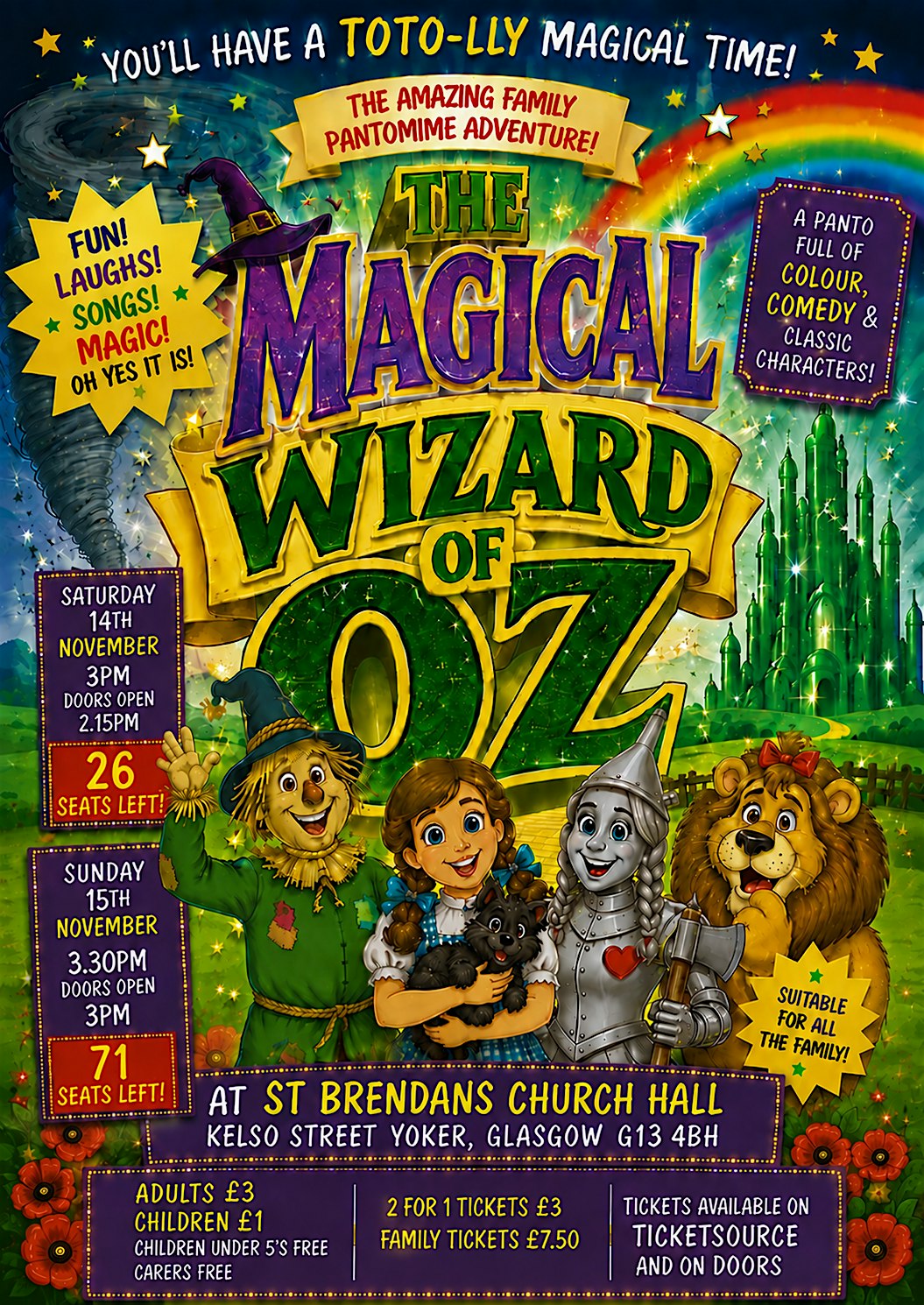 The Magical wizard of oz pantomime