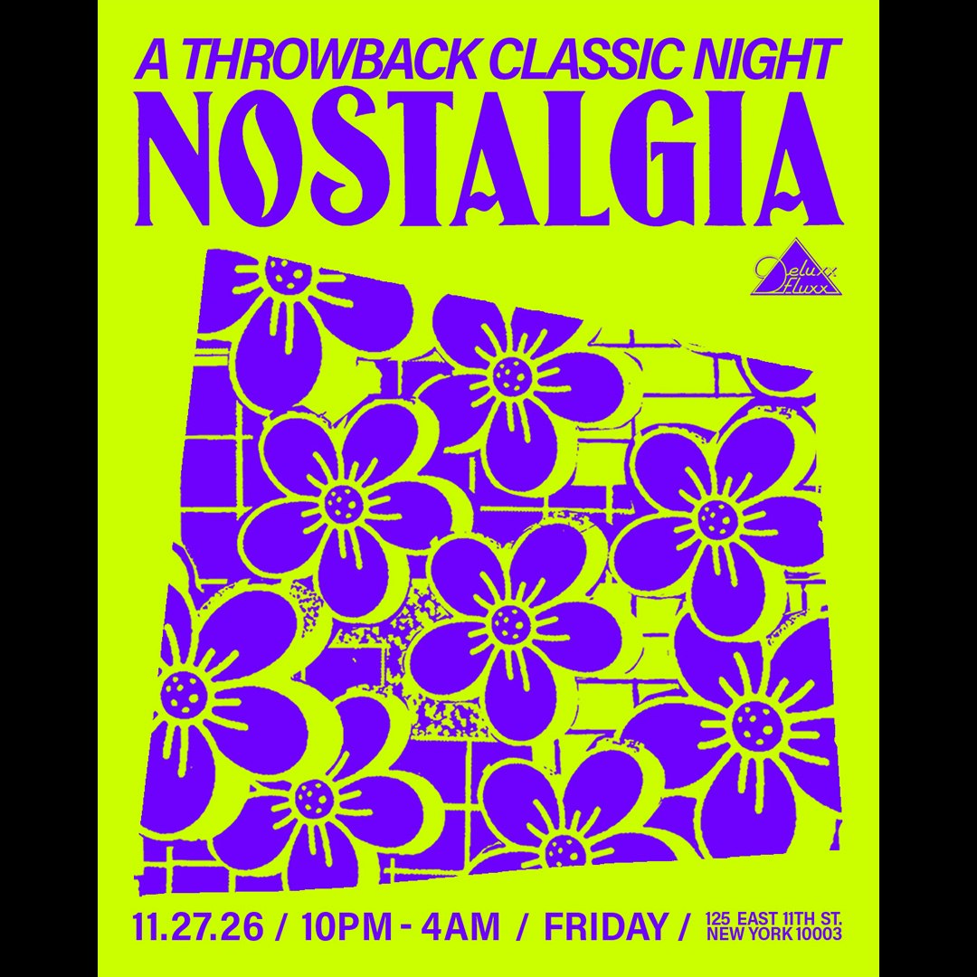 NOSTALGIA: A Throwback Classic Night