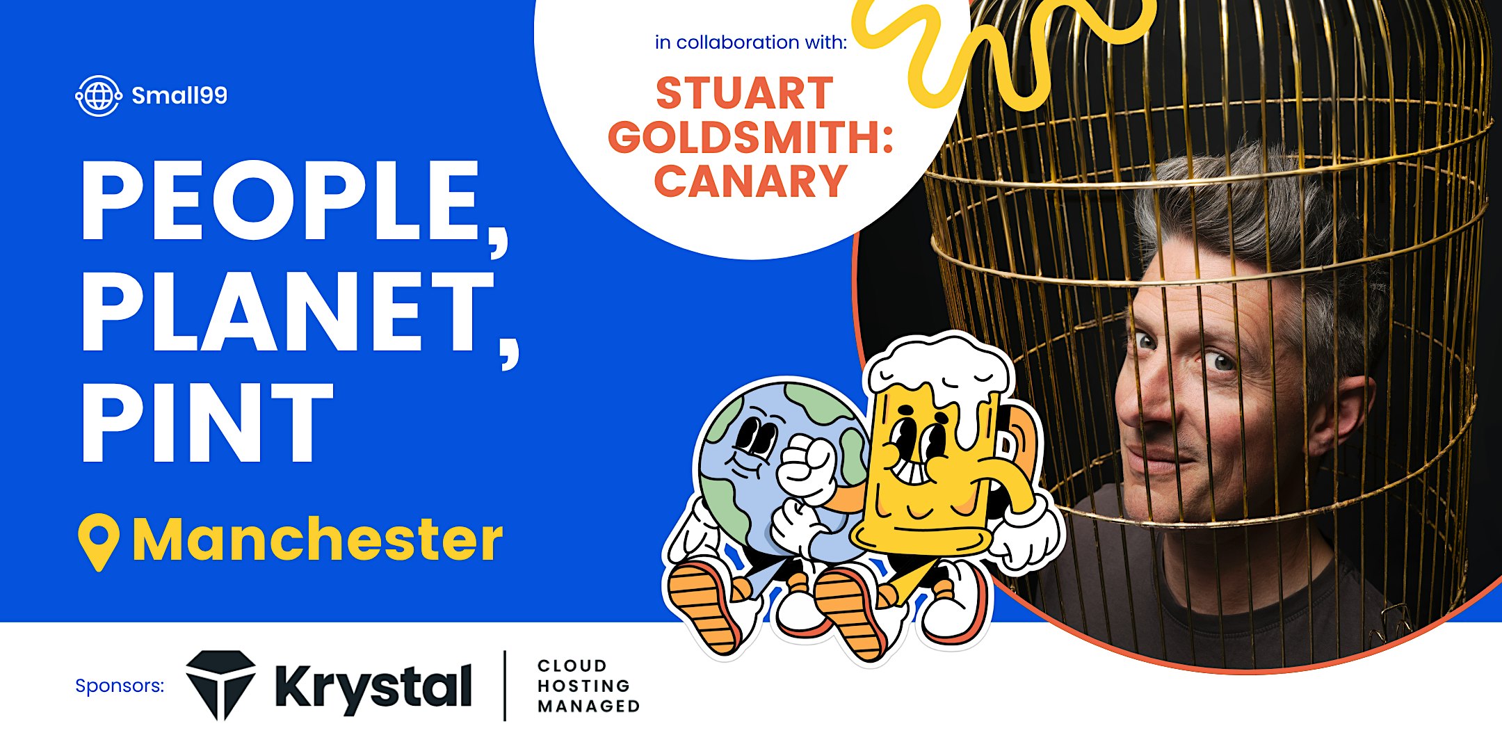 Manchester - People Planet Pint x Stuart Goldsmith