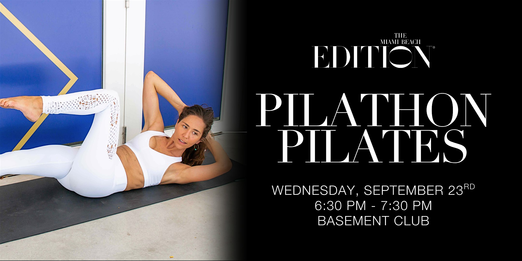 Pilathon Pilates at The Miami Beach EDITION