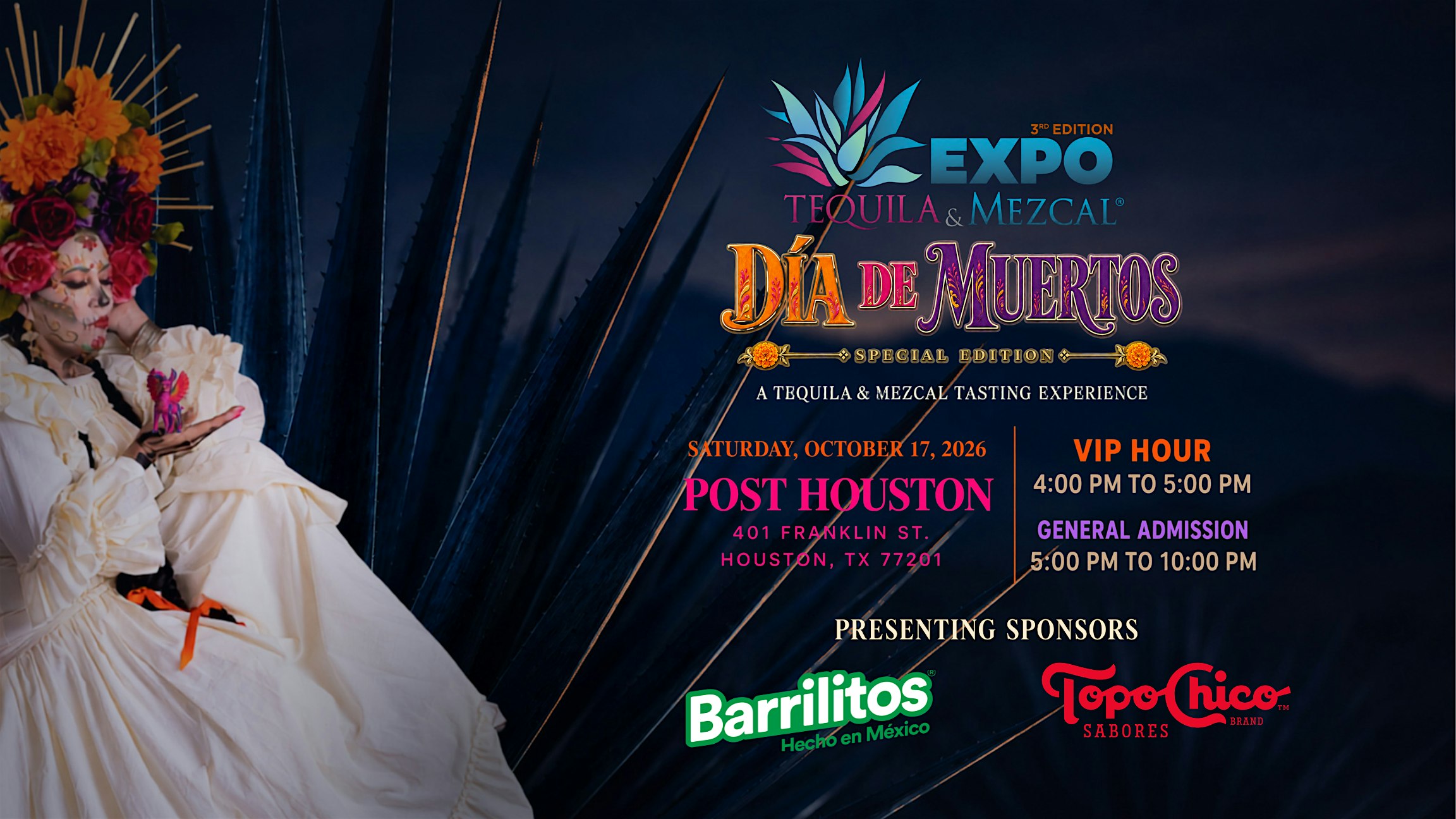 Expo Tequila & Mezcal®  3rd Edition Día de Muertos Special Edition