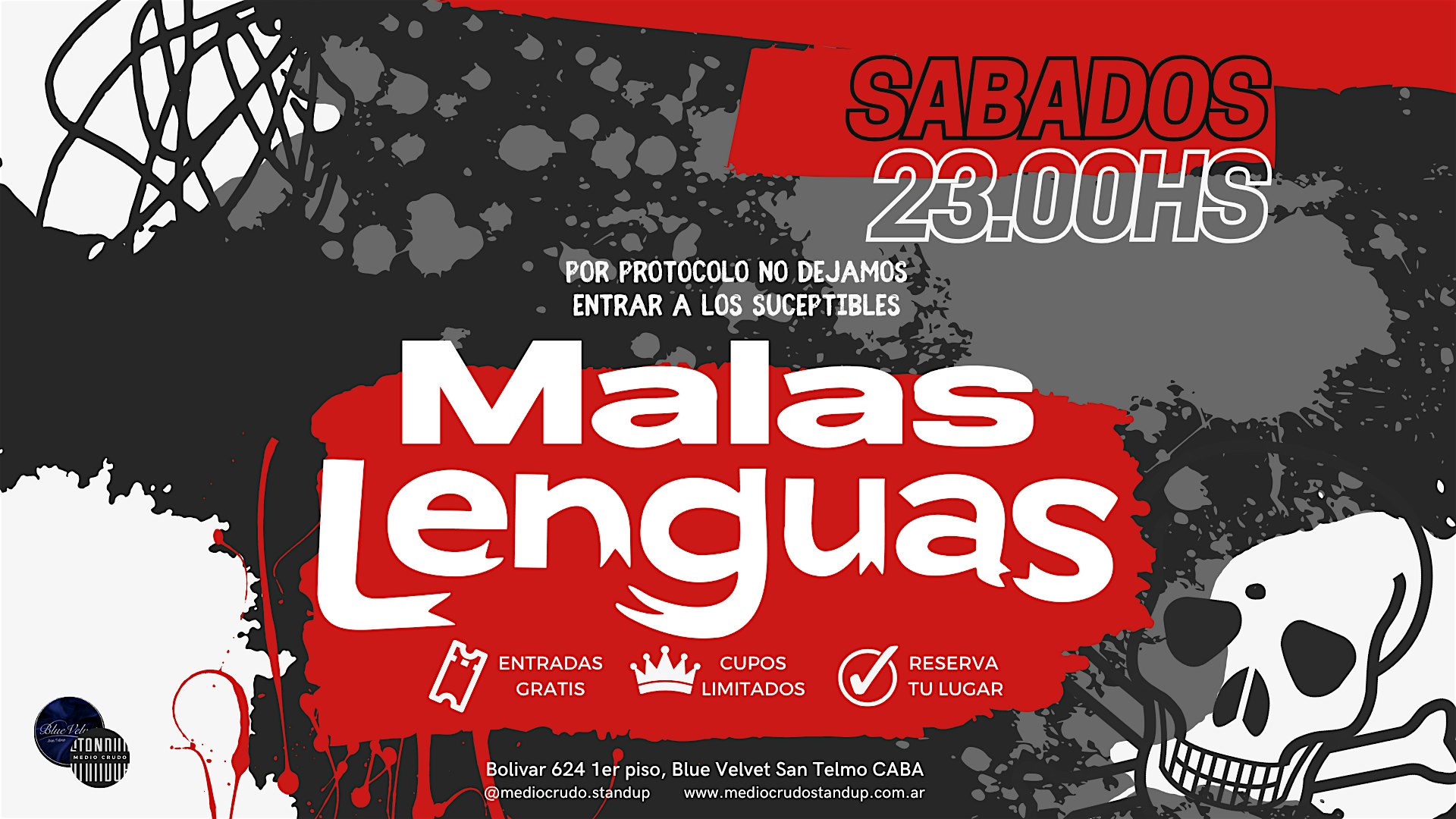 Malas Lenguas - Stand Up HUMOR NEGRO