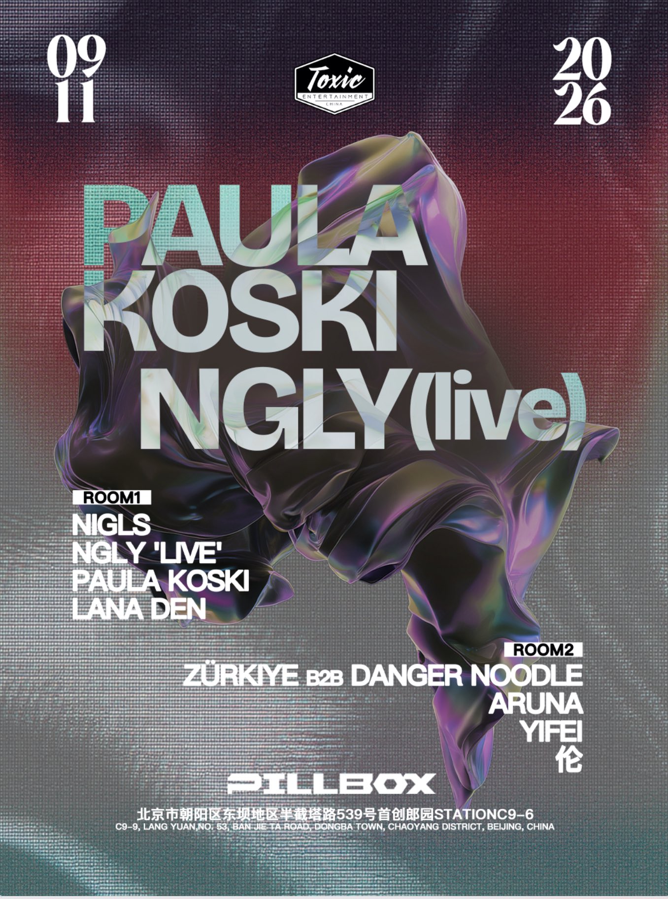Toxic Pres: Paula Koski & Ngly Live