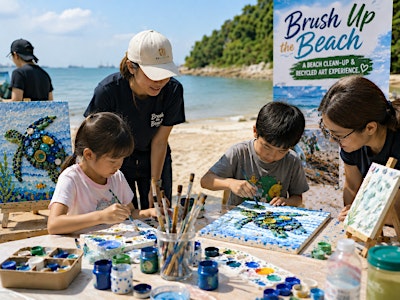 Brush up the Beach - A beach clean-up + Recycle Art Experience