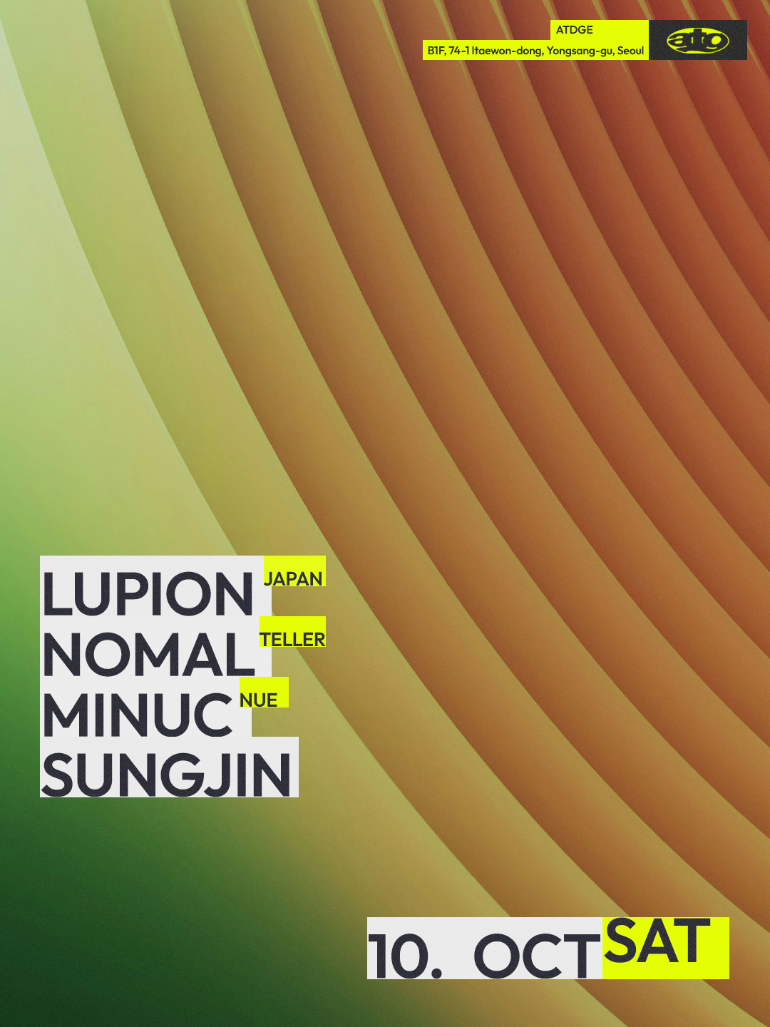 Lupion, Nomal, Minuc, Sungjin