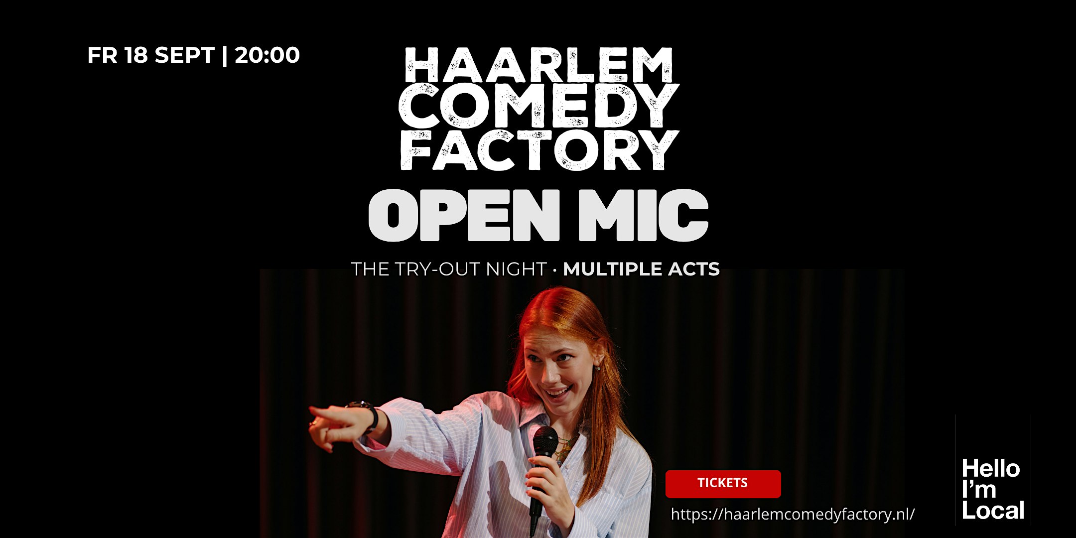 Haarlem Comedy Factory | Open Mic