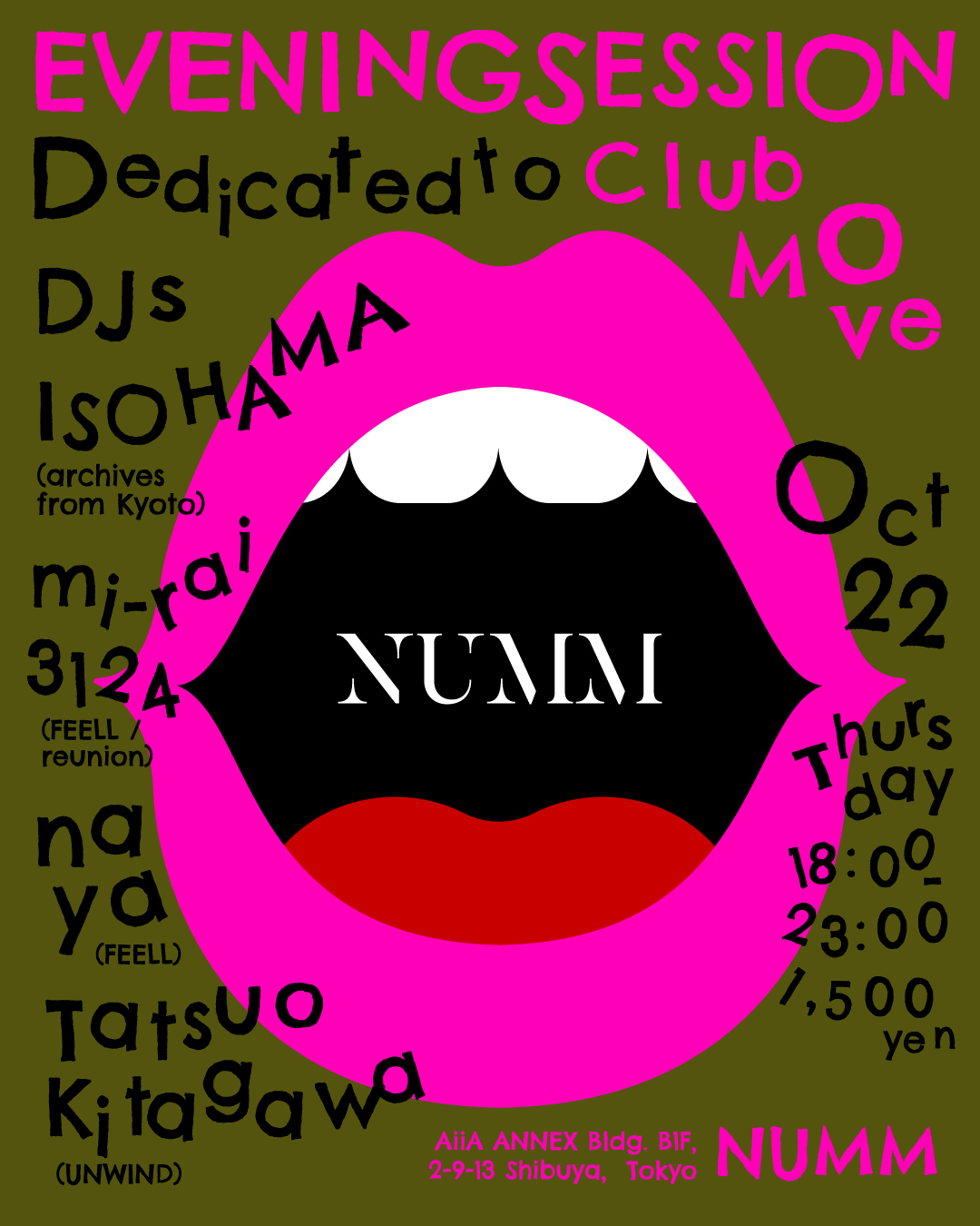 EVENING SESSION 'Dedicated to Club Move'