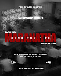 MARANARTHA WORSHIP NIGHT!!!!!!!