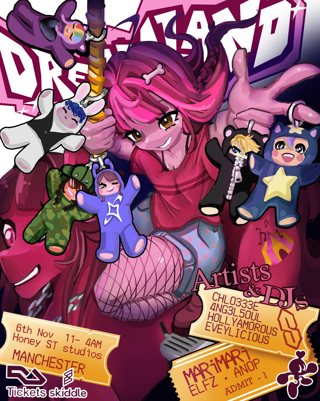DREAMLAND W/ MARIMARI + ELFZ
