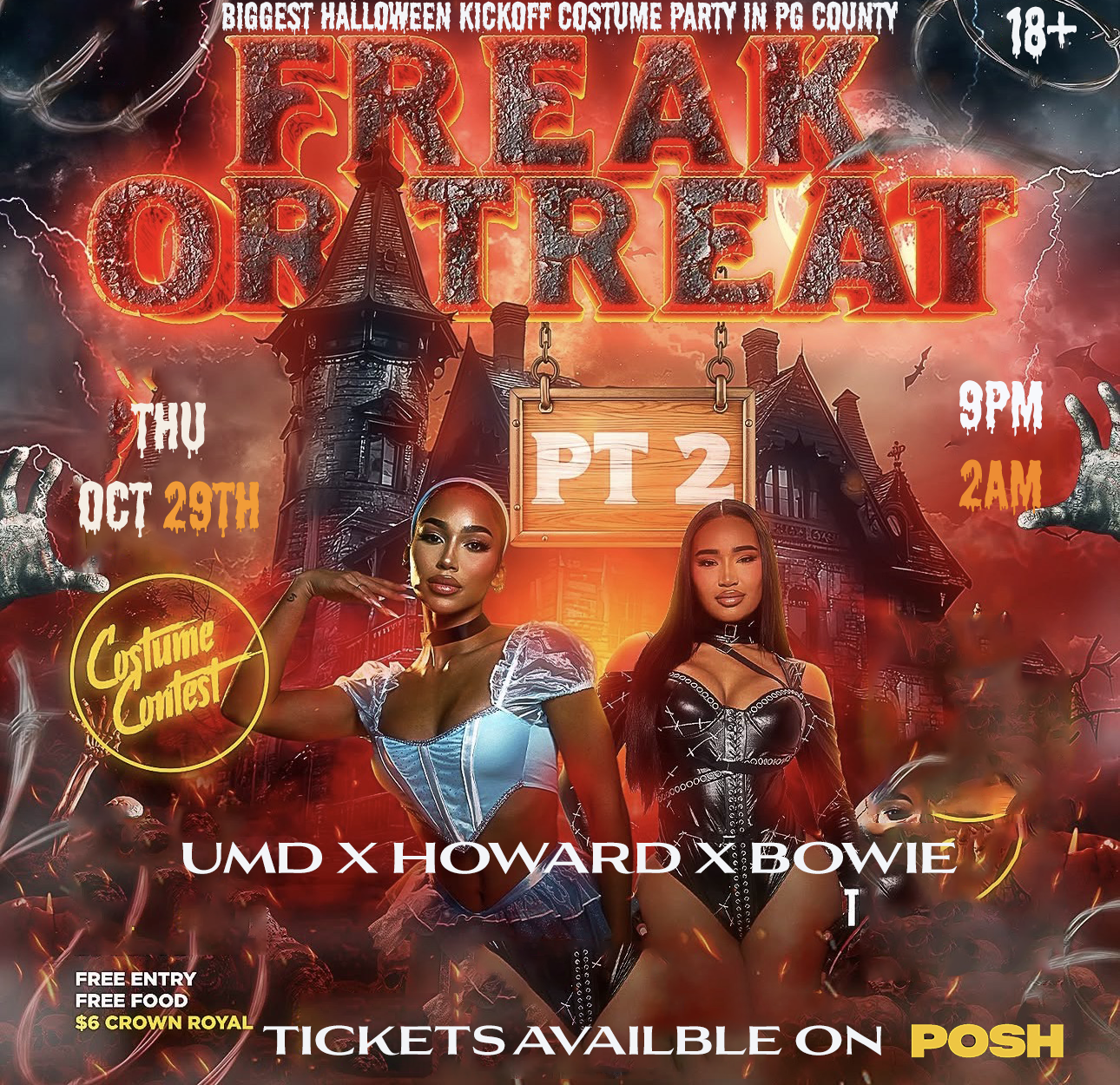BIGGEST HALLOWEEN KICKOFF PARTY 🎃