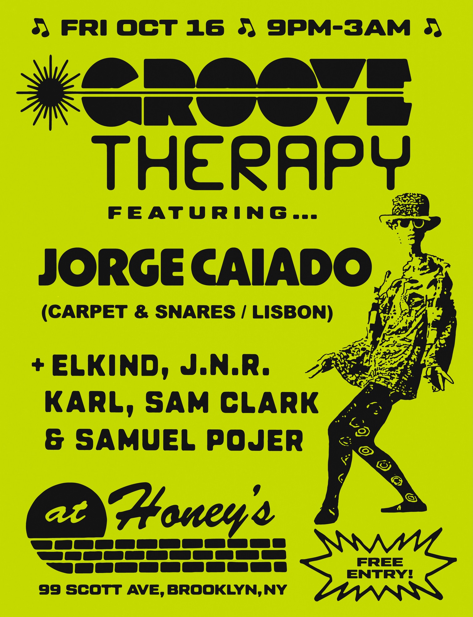 Groove Therapy presents Jorge Caiado (Carpet & Snares / Lisbon)
