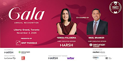 Women in Governance 2026 Annual Recognition Gala – Toronto