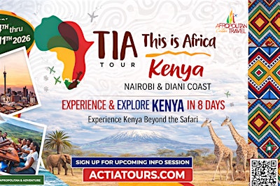 T.I.A. Kenya Tour  2026  (Experience The Best Of Kenya In 8 Days)