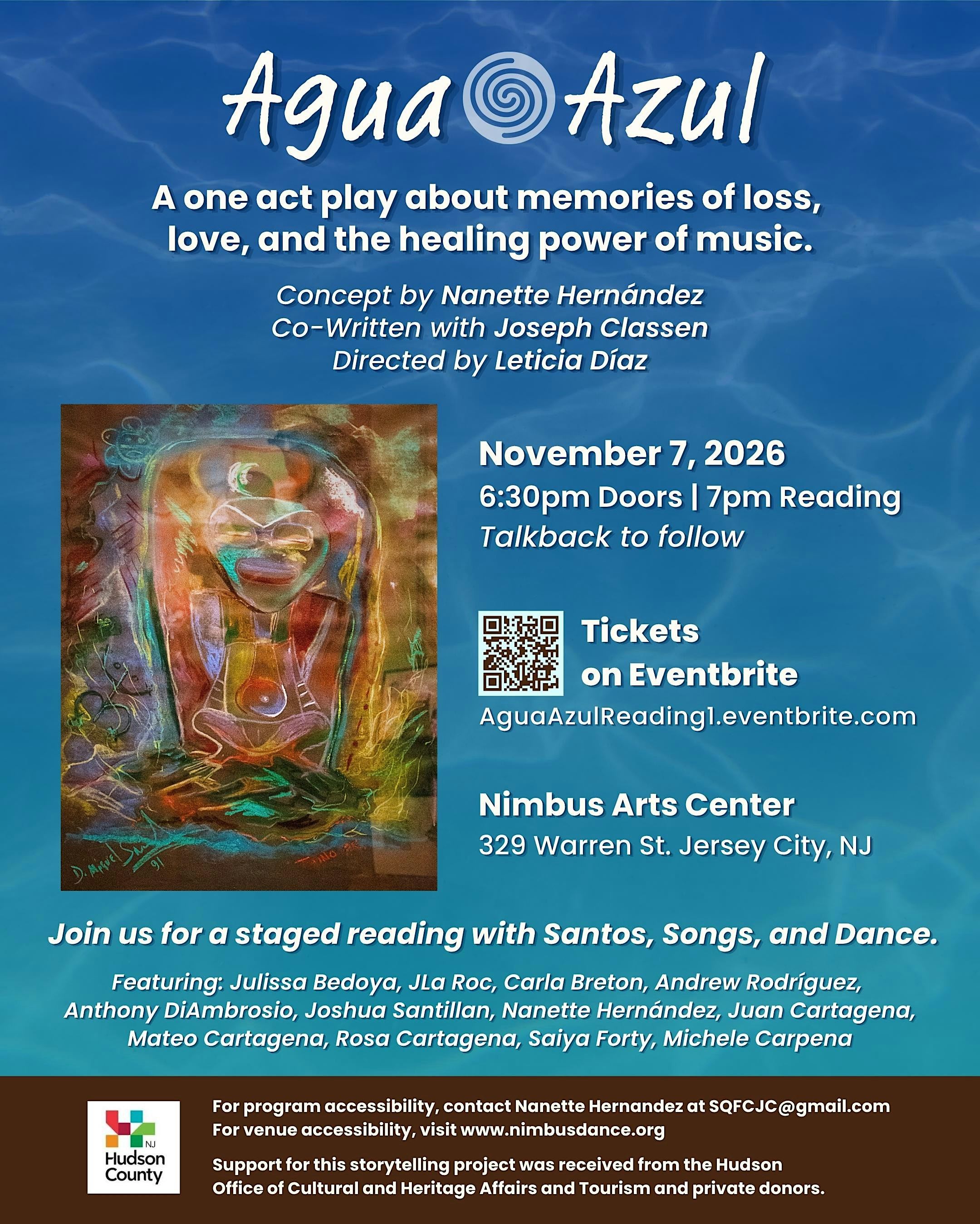 Agua Azul: A One Act Play with Santos, Songs  & Dance