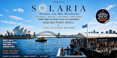 The Island x Diamond Sounds: Solaria – House on The Harbour Sunday Sessions