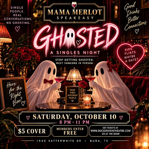 GHOSTED: A Singles Night at Mama Merlot's
