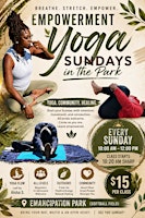 Empowerment Yoga Sundays in the Park