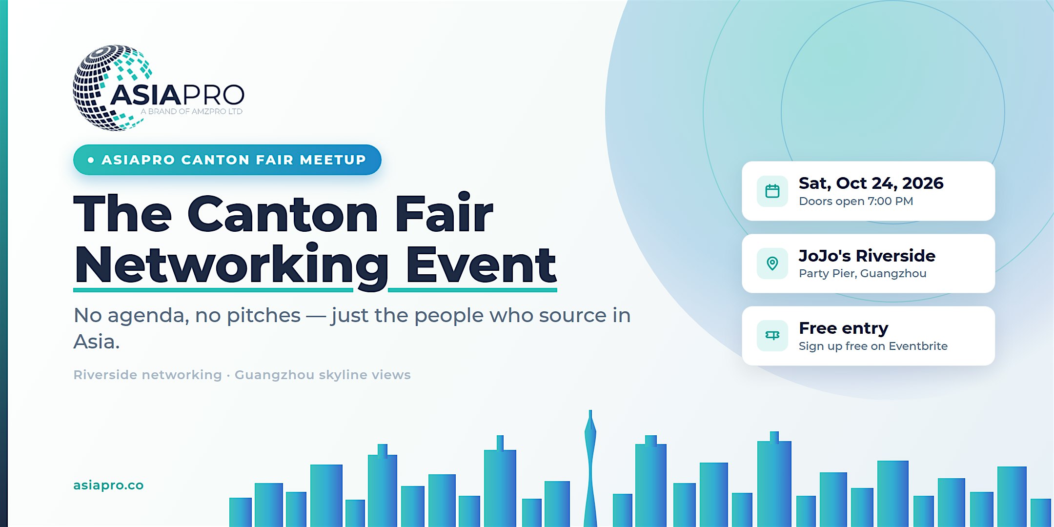 21st ASIAPRO Meetup | The Canton Fair Networking  Event
