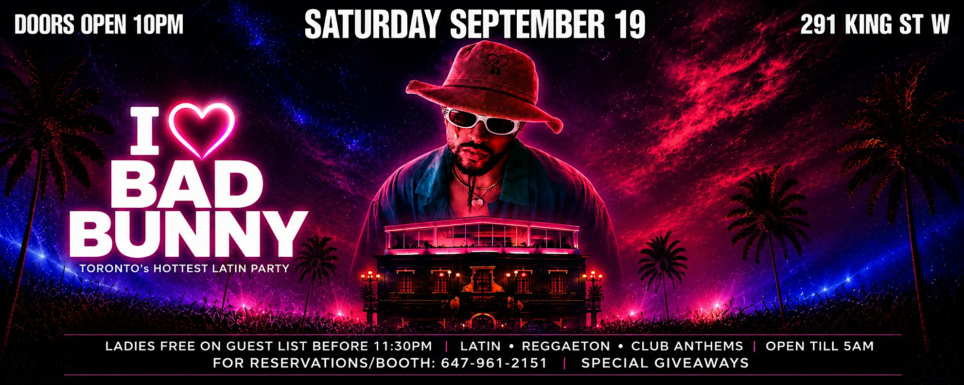 I ❤️ BAD BUNNY  by Que Bonita Saturdays