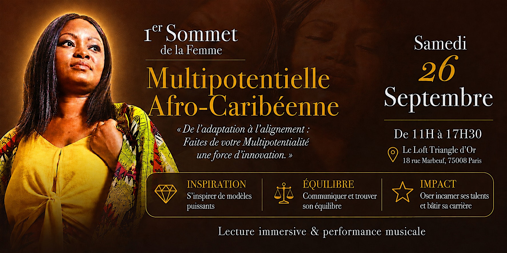 1 er Sommet de la Femme Multipotentielle Afro-Caribéenne
