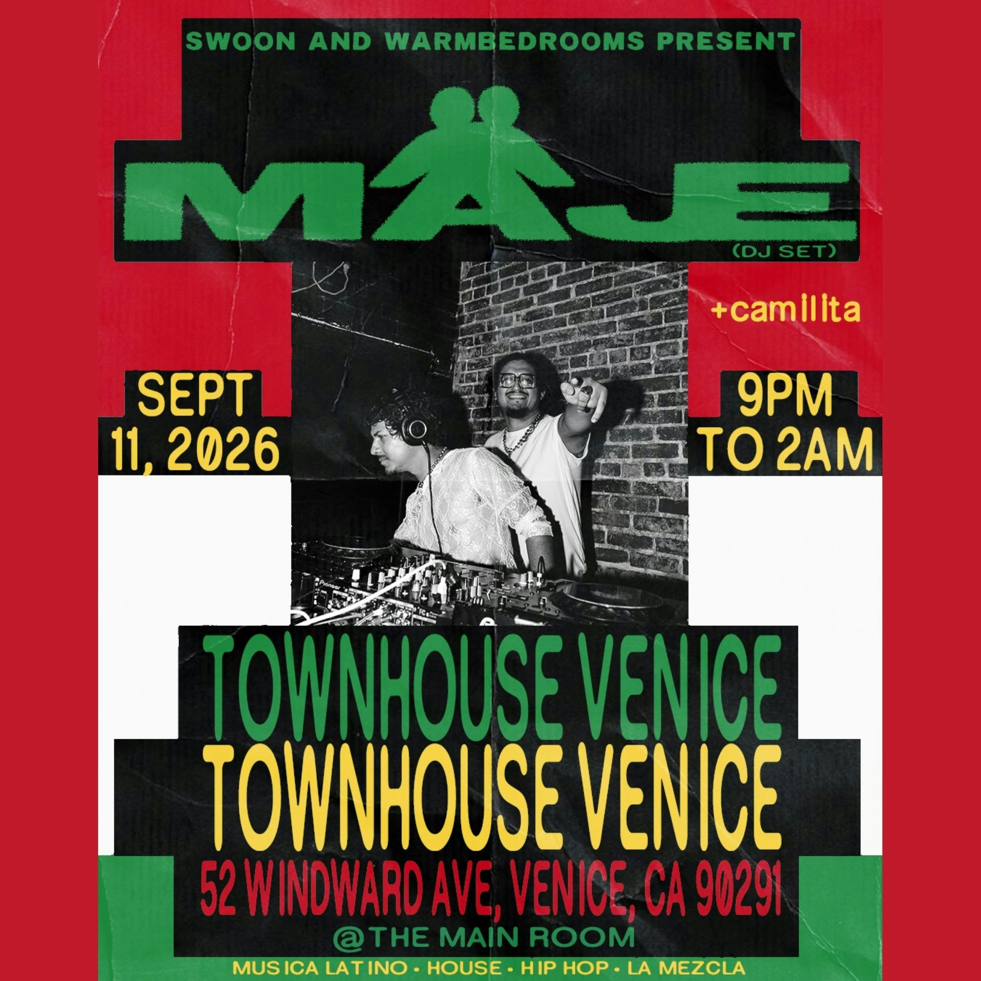 Swoon & Warm Bedrooms Present Maje
