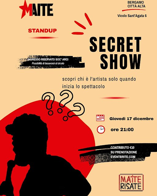 Maite Risate presenta: SECRET SHOW