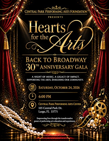 Hearts for the Arts Back to Broadway 30th Anniversary Gala
