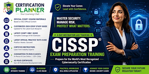 Detroit CISA Training | Based on Official ISACA Study Materials | Confirmed