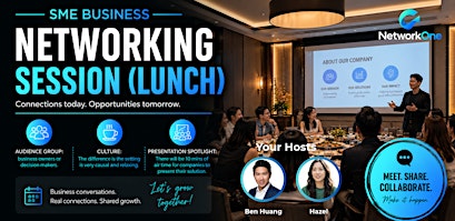 High Impact SME Business Networking Session (Lunch) Pitch Mixer