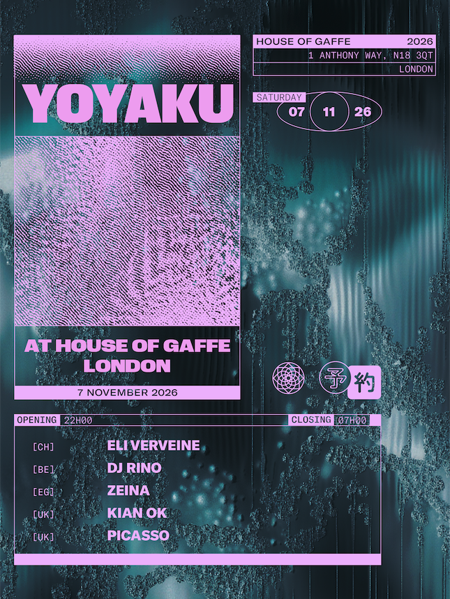 Yoyaku X House Of Gaffe