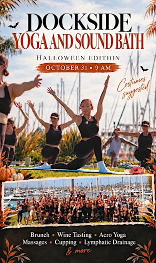 Halloween Yoga/Sound Bath & Brunch on a Yacht
