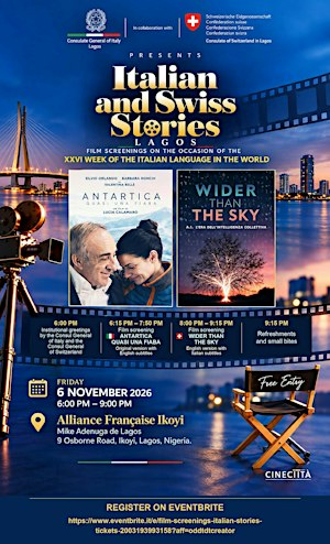 Film screenings "Italian and Swiss stories"