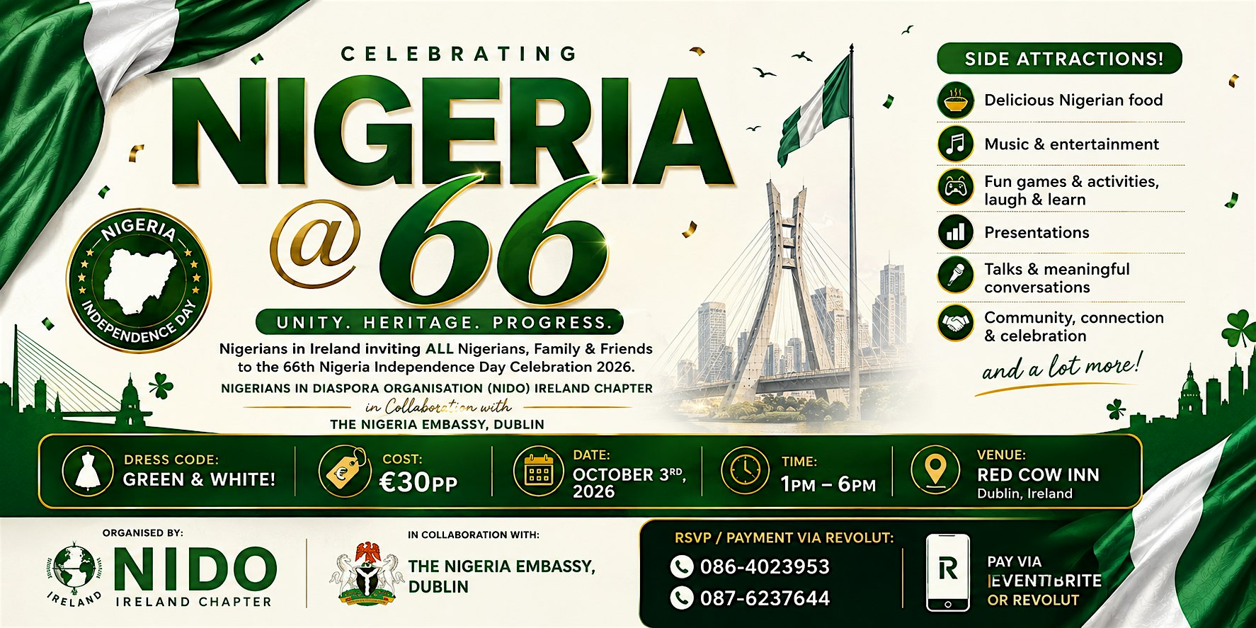 66th Nigeria  Independence Day Celebration 2026