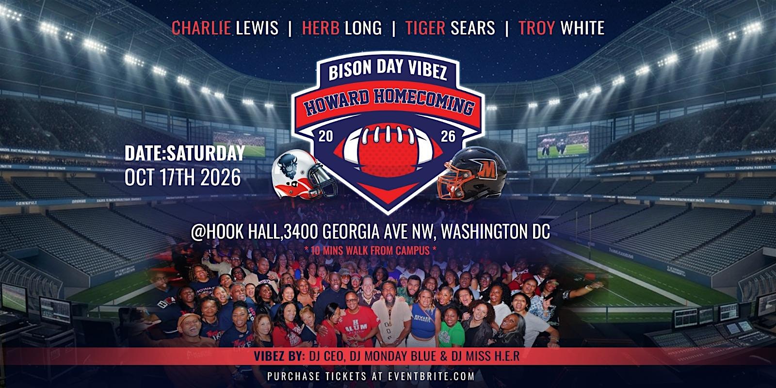 2026 Howard Homecoming Bison Day Vibez After-Game Party