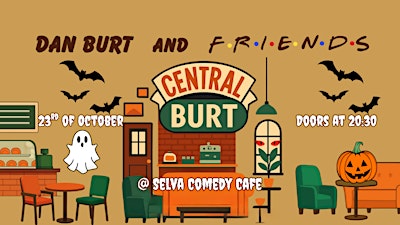 Dan Burt and Friends - English Comedy in a Chill Cafe