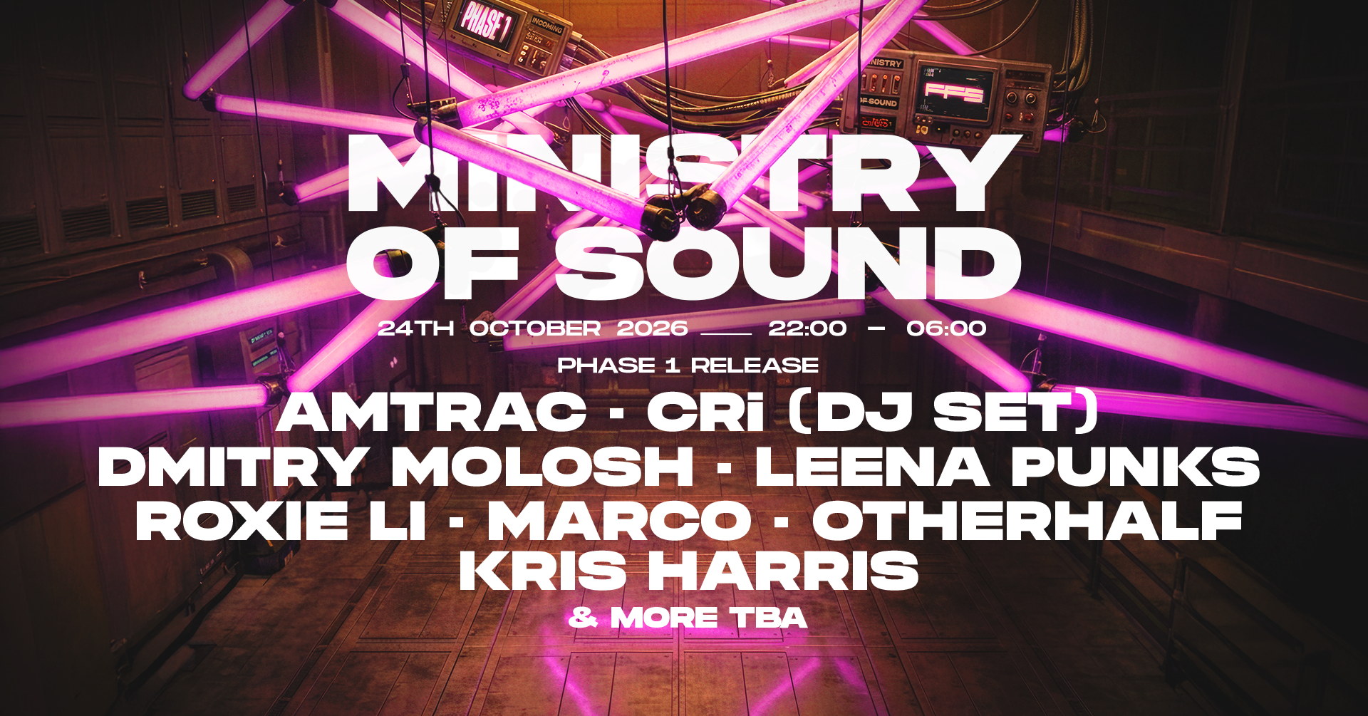 Amtrac, CRi (DJ Set), Dmitry Molosh