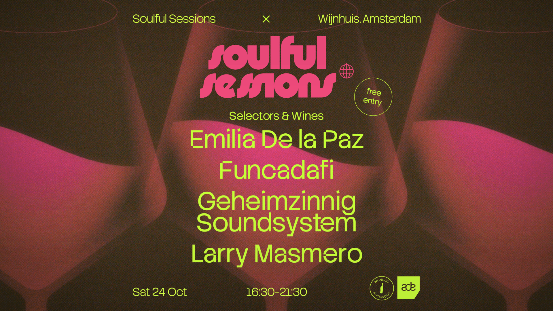 Soulful Sessions x Wijnhuis.Amsterdam - ADE