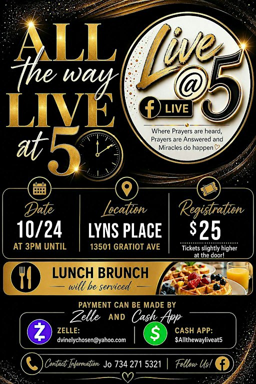 ALL the way LIVE at 5