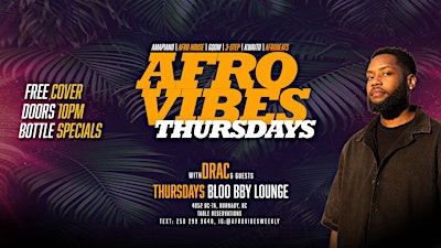 AFRO VIBES THURSDAYS