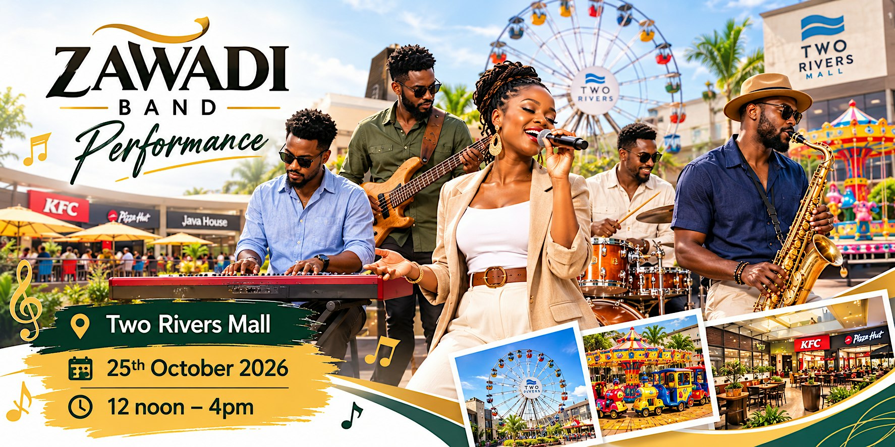 Zawadi Band at Two Rivers Mall