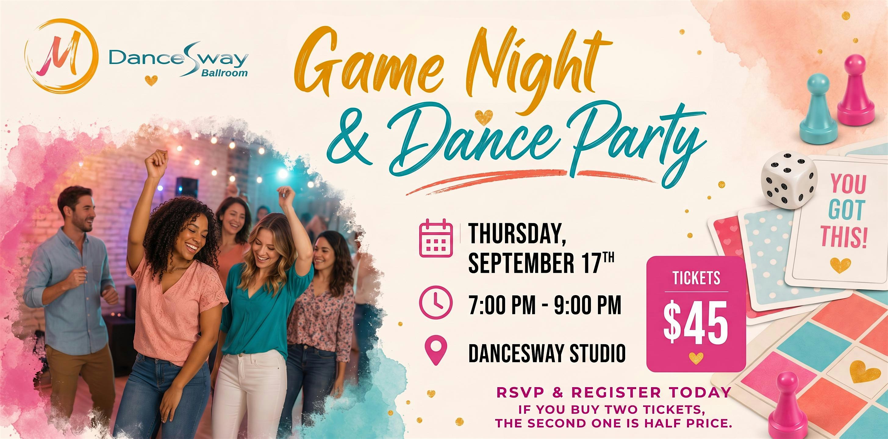 Mix It Up: Game Night & Dance Party